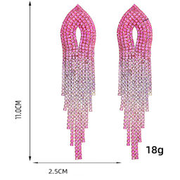 Серьги длинные на гвоздиках арт. 13 1654 (id 259133) - Rada фото 5