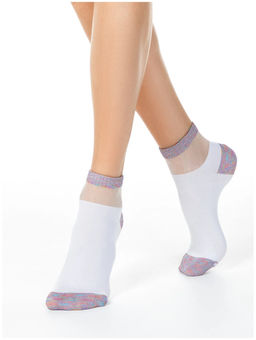 Носки жен. ACTIVE 20С-5СП (корот. с люрекс) (72/6) - 207 белый