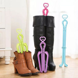 Держатель складной пластмассовый для голенищ сапог, 50,5х7,5см, серый (Китай) - Домашняя мода фото 4