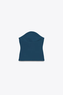 STRAPLESS TOP - Zara фото 6