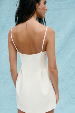 SHORT STRAPPY DRESS - Zara фото 4