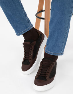 Коричневые туфли