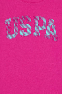 U. S. Polo Assn / Базовая футболка цвета фуксии для девочек - U.s. polo assn фото 6