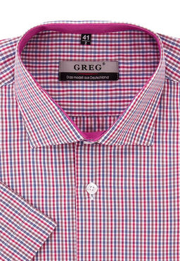 Сорочка мужская короткий рукав GREG 164/109/830/Z/1