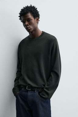 LIGHTWEIGHT WOOL SWEATER - Zara фото 5