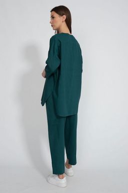 Льняная рубашка 4081 - Kivviwear фото 3