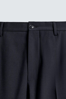 WOOL SUIT TROUSERS - Zara фото 8