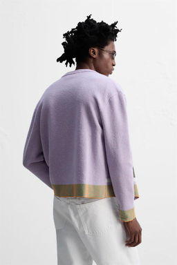 FLORAL JACQUARD CARDIGAN OTIS KWAME KYE QUAICOE - Zara фото 3