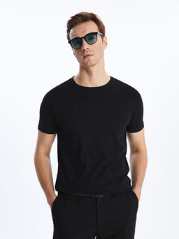 Bisiklet Yaka Penye Erkek Ti??rt