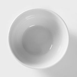 Цена за 2 шт. Солонка - соусник Добрушский завод «Романс», 50 мл, фарфор, белый