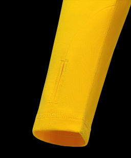 Джемпер компрессионный утепленный JOGEL CAMP PerFormDRY Baselayer Top Warm, желтый  фото 5