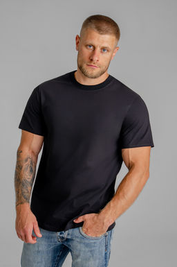 Арт. 67114/8 Футболка мужская 48-58 (6 шт) Цвет:черный - Идеал фото 6