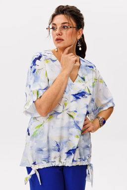 Блуза ANELLI 1606.1 сон водяных лилий