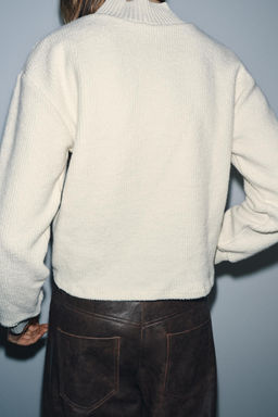 RUSTIC BROOCH SWEATSHIRT - Zara фото 3