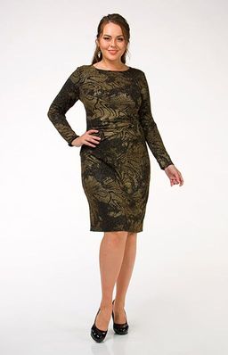 Великолепное платье ассиметричного кроя. На талии деталь с драпировкой, напоминающая по форме бант. - Ckc collections фото 3