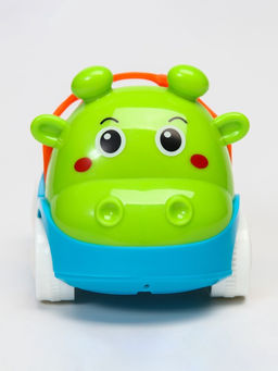 Машинка - погремушка Крошка Я «Жирафик», с эластичными элементами