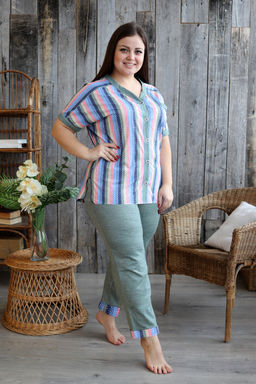 Костюм женский Натали 9106 из хлопка  фото 2