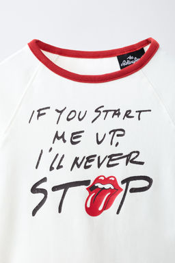 CAMISETA ESTAMPADA ROLLING STONES  / Blanco - Zara фото 3