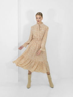 Платье Лозен (песочный) - Nadi bordo фото 5