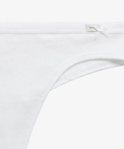 ATLANTIC 3CLP-005 Трусы бразилиана Brazilian - набор 3 шт. черный + белый + светло-серый меланж  фото 10