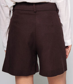 Шорты #ОКТ095007, шоколадный
