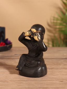 Сувенир «Монах», 6×6×9 см, бронза