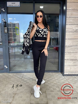 Женский спортивный костюм тройка - Bruno фото 2