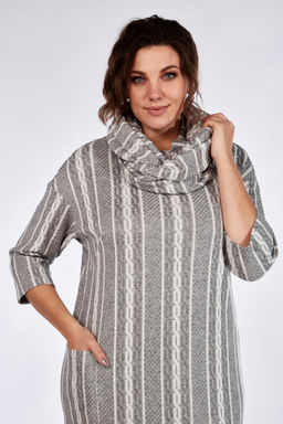 Платье Michel Chic 2152 серый  фото 4