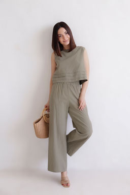 Martichelli Костюм брючный хлопковый хаки