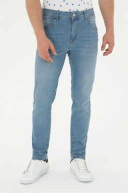 U. S. Polo Assn / Мужские голубые джинсовые брюки - U.s. polo assn фото 2