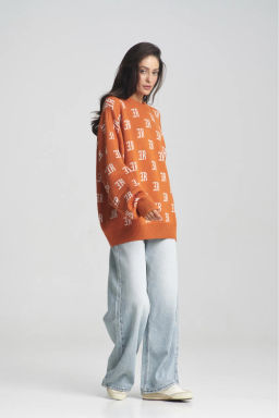 Джемпер Cotton Jacquard Apricot - Erist store фото 5