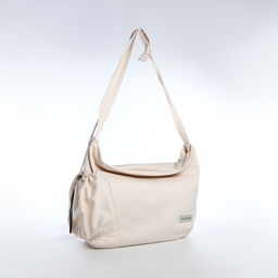 Сумка-молодёжная на молнии, цвет бежевый - Simaland фото 3