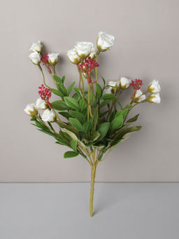 Цветок искусственный Роза кустовая 33 см / 149NA-48 /уп 2/200/600/ - ГалеонТрейд фото 4