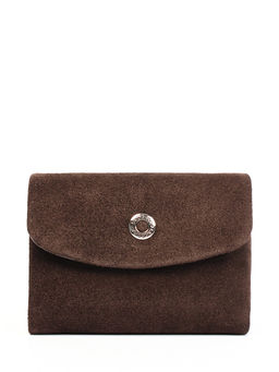 LACCOMA кошелек LA-2089-З-темно-коричневый натуральная замша