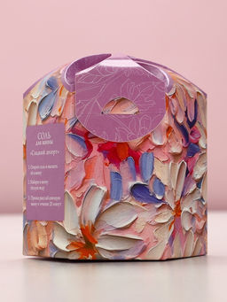 Соль для ванны Цвети от счастья!, 300 г, аромат сладкого десерта, Чистое счастье  фото 5