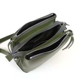 Женская сумка, кожа, MIRONPAN 96001 Зеленый  фото 5