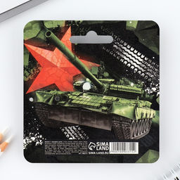 Подарочный набор, блокнот 32 листа и фигурная ручка 23 февраля, граната - Artfox фото 7