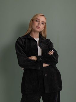 вельветовая рубашка 990-0578 - Трика фото 7