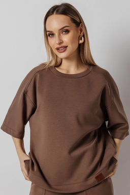 Блузка женская 4482/07/Коричневый
