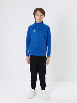 Детская олимпийка KELME Childrens Knitted Jacket (fleece) Blue