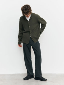 Брюки мужские 25154-497 футер серый меланж - Avese фото 101