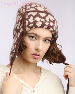 240118 Ушанка женская (56-60)