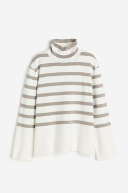 Jersey de punto con cuello perkins - H&m фото 7