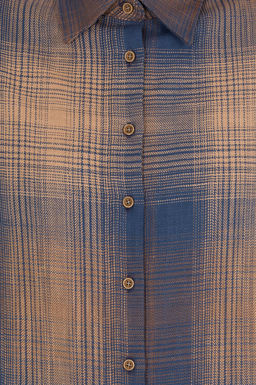 U. S. Polo Assn Женская коричневая рубашка с длинным рукавом - U.s. polo assn фото 6