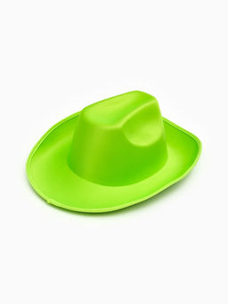 Карнавальная шляпа "Неон" зелёная р-р 56-58