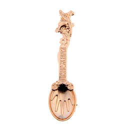 Цена за 2 шт. Кошельковый талисман: ложка загребушка «Денежная», 4×0.5 см