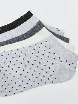 Simli Desenli Kad?n Patik ?orap 5li