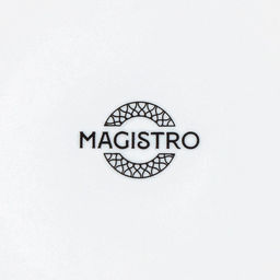 Тарелка фарфоровая пирожковая Magistro Rodos, d=15,6 см, цвет белый  фото 8