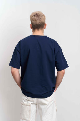 Футболка оверсайз унисекс " MARI EL" синий