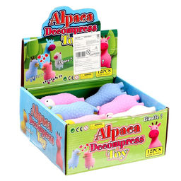 Цена за 12 шт. Мялка «Лама» цвета МИКС